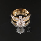 2.430Ct of Ring With The Purity of 18K