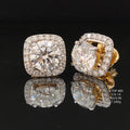 7.12Ct of Earrings With the Purity of 18K