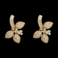 0.67Ct of Locket Earring With the Purity of 18K