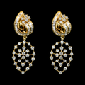 1.52Ct of Locket Earring With the Purity of 18K