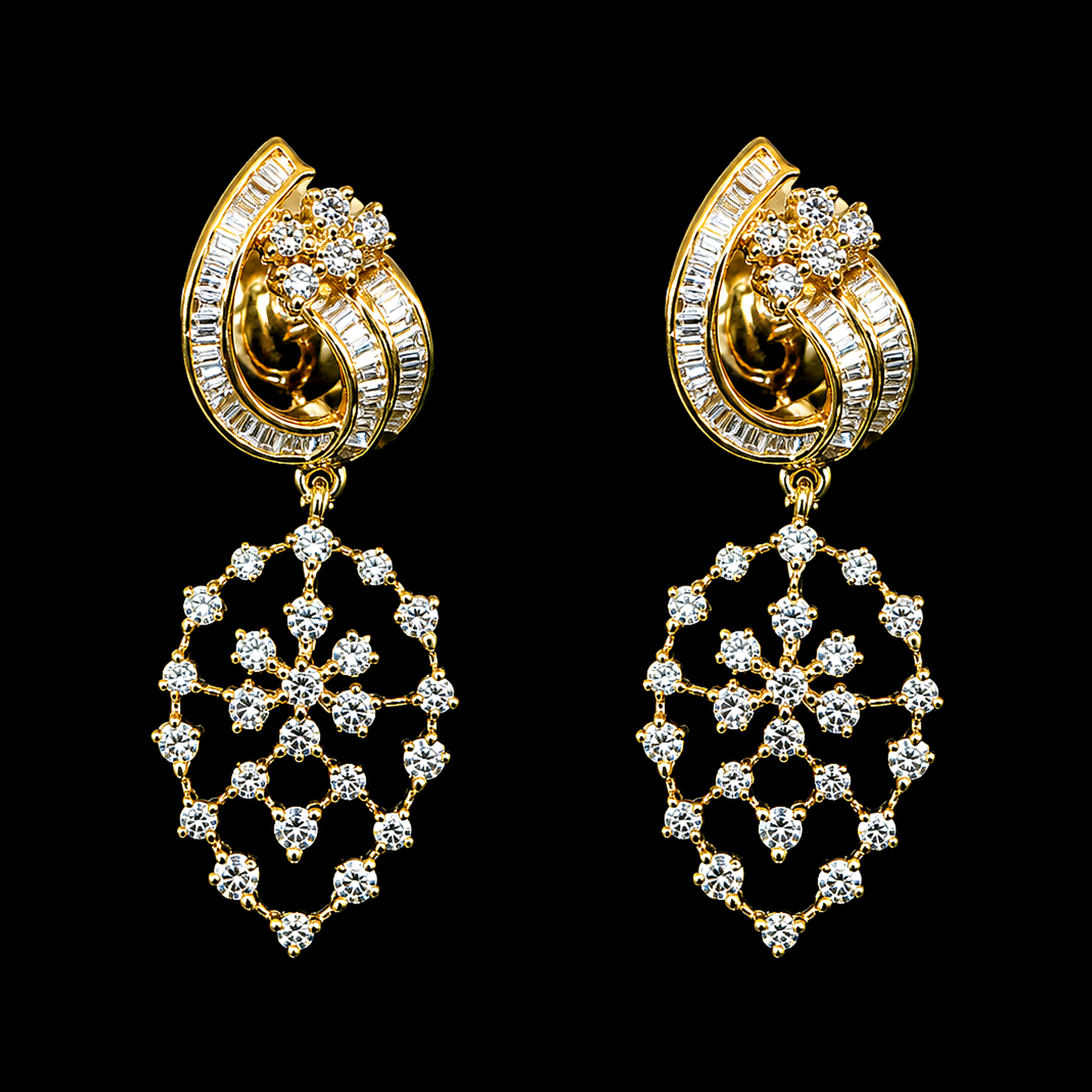1.52Ct of Locket Earring With the Purity of 18K