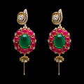25.24Ct of Locket Earring With the Purity of 18K