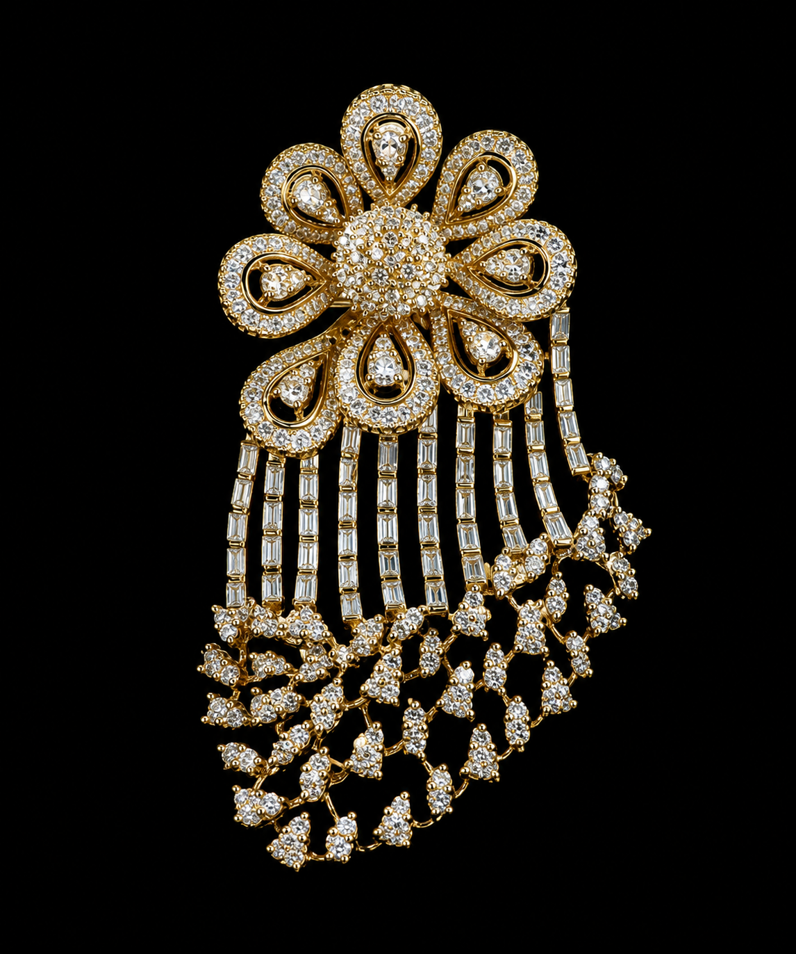 5.43Ct of Locket With the Purity of 18K