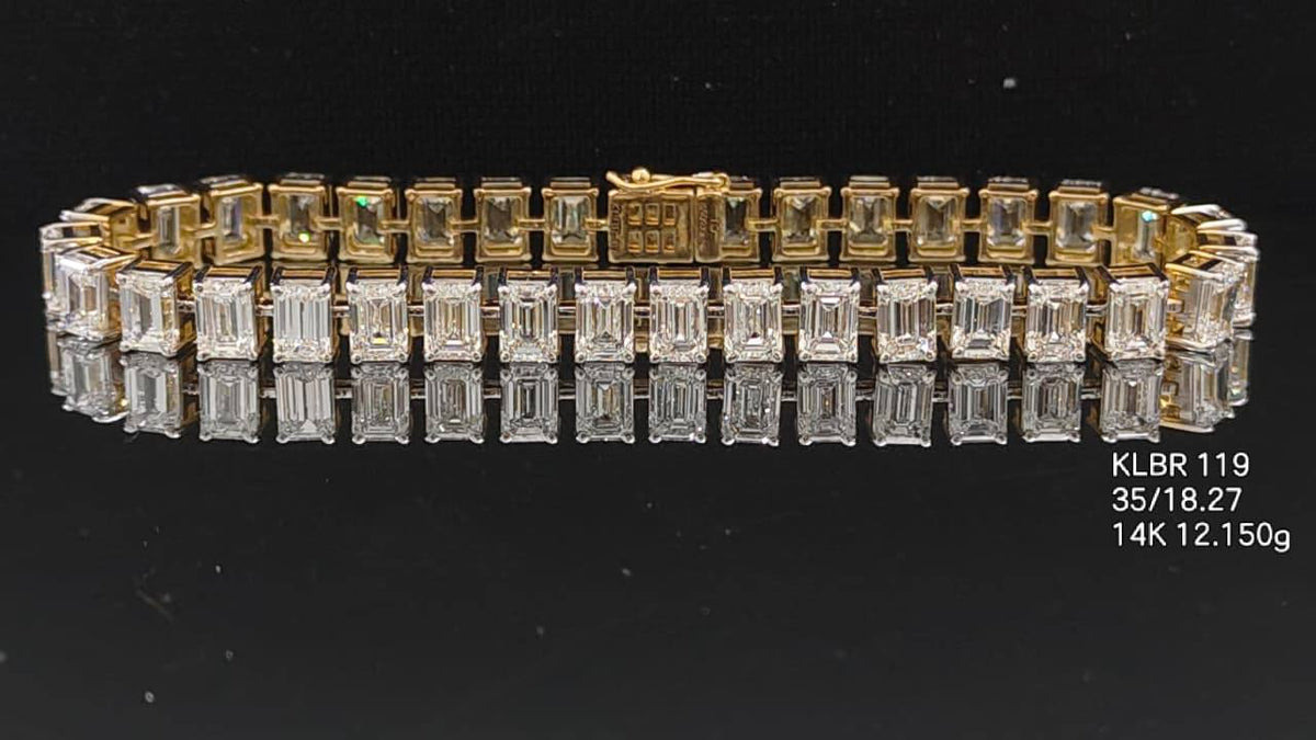 18.27Ct of Bracelet with the Purity of 14K