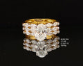 2.71Ct of Ring with the Purity of 18K