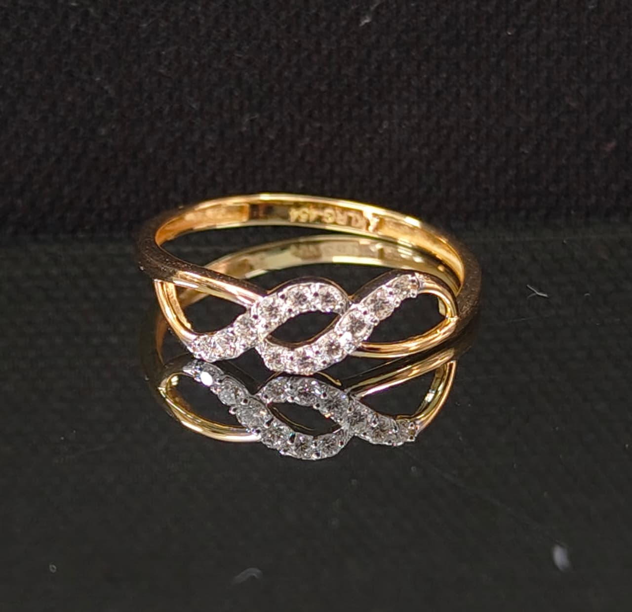 0.18Ct Ring14K