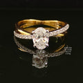 1.07Ct of Ring with the Purity 18K