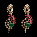 6.59Ct of Locket Earring With the Purity of 18K