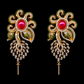 5.5Ct of Locket Earring With the Purity of 18K