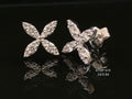 0.84Ct of Earrings Made in Silver