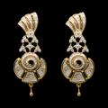 1.04Ct of Locket Earring With the Purity of 18K