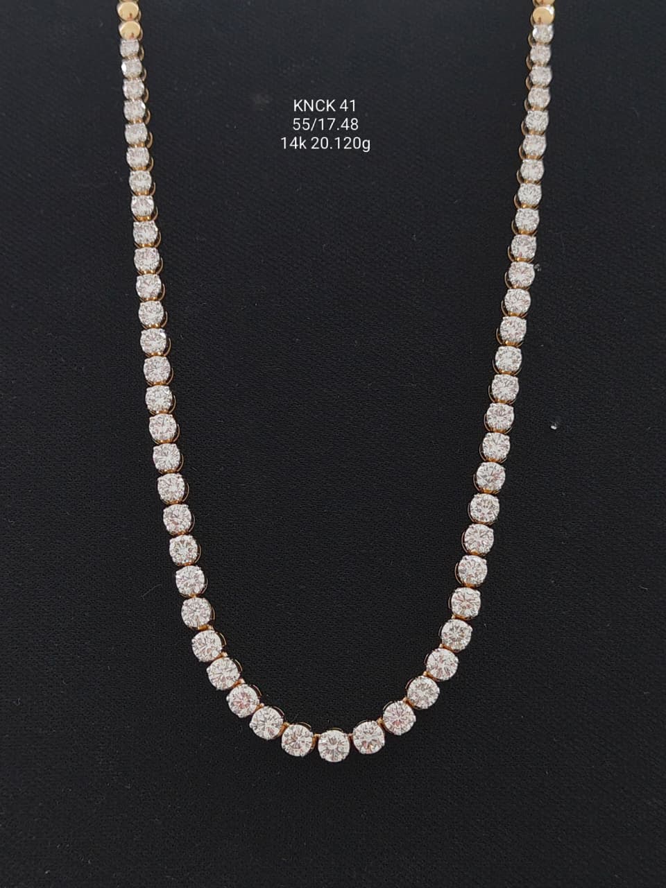 17.48Ct of Necklace With the Purity of 14K