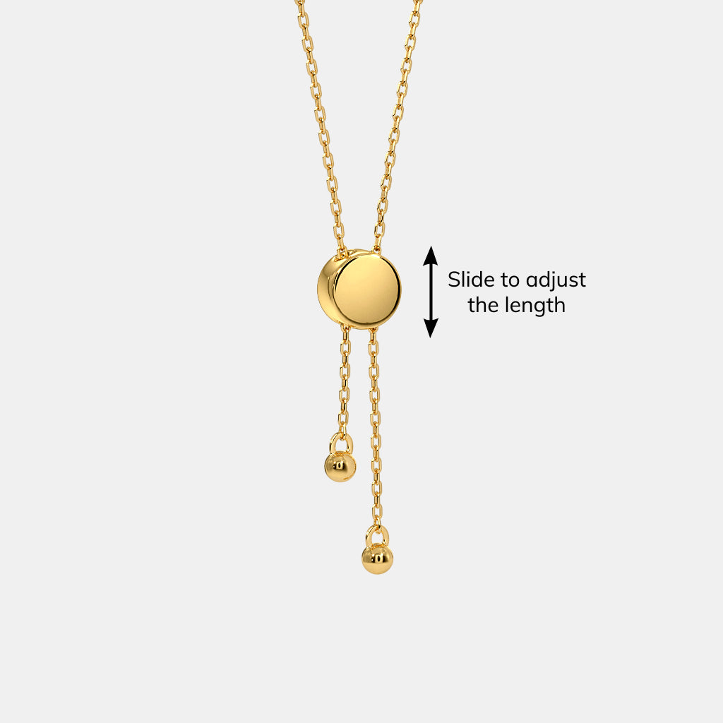 0.026 Ct Round adjustableBracelets with Purity of 14Kt