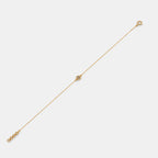 0.008 Ct Round bracelets with Purity of 14Kt