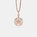 0.015 Ct Round charms with Purity of 14Kt