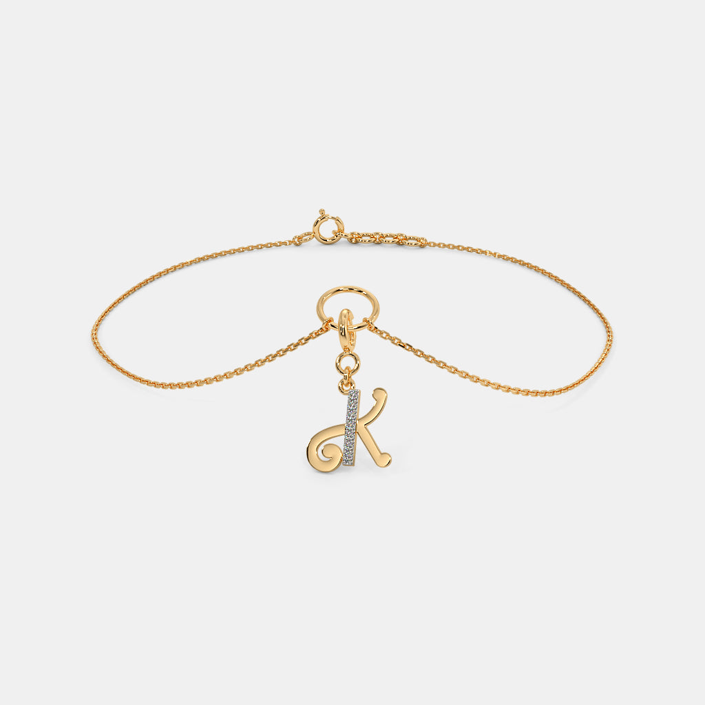 0.035 Ct Round charms with Purity of 18Kt