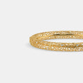 0.170 Ct Round bangles with Purity of 14Kt