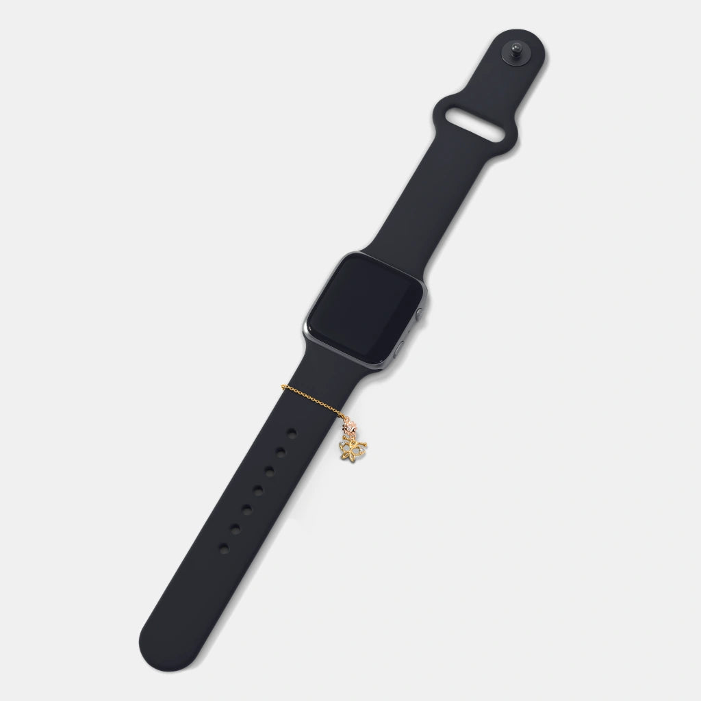 0.030 Ct Round watchAccessory with Purity of 18Kt