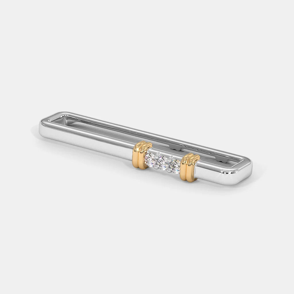 0.036 Ct Round watchAccessory with Purity of 18Kt