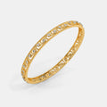 0.800 Ct round bangles with Purity of 14Kt