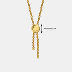 0.020 Ct Round adjustableBracelets with Purity of 18Kt