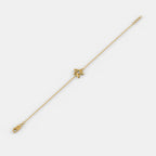 0.010 Ct Round bracelets with Purity of 18Kt