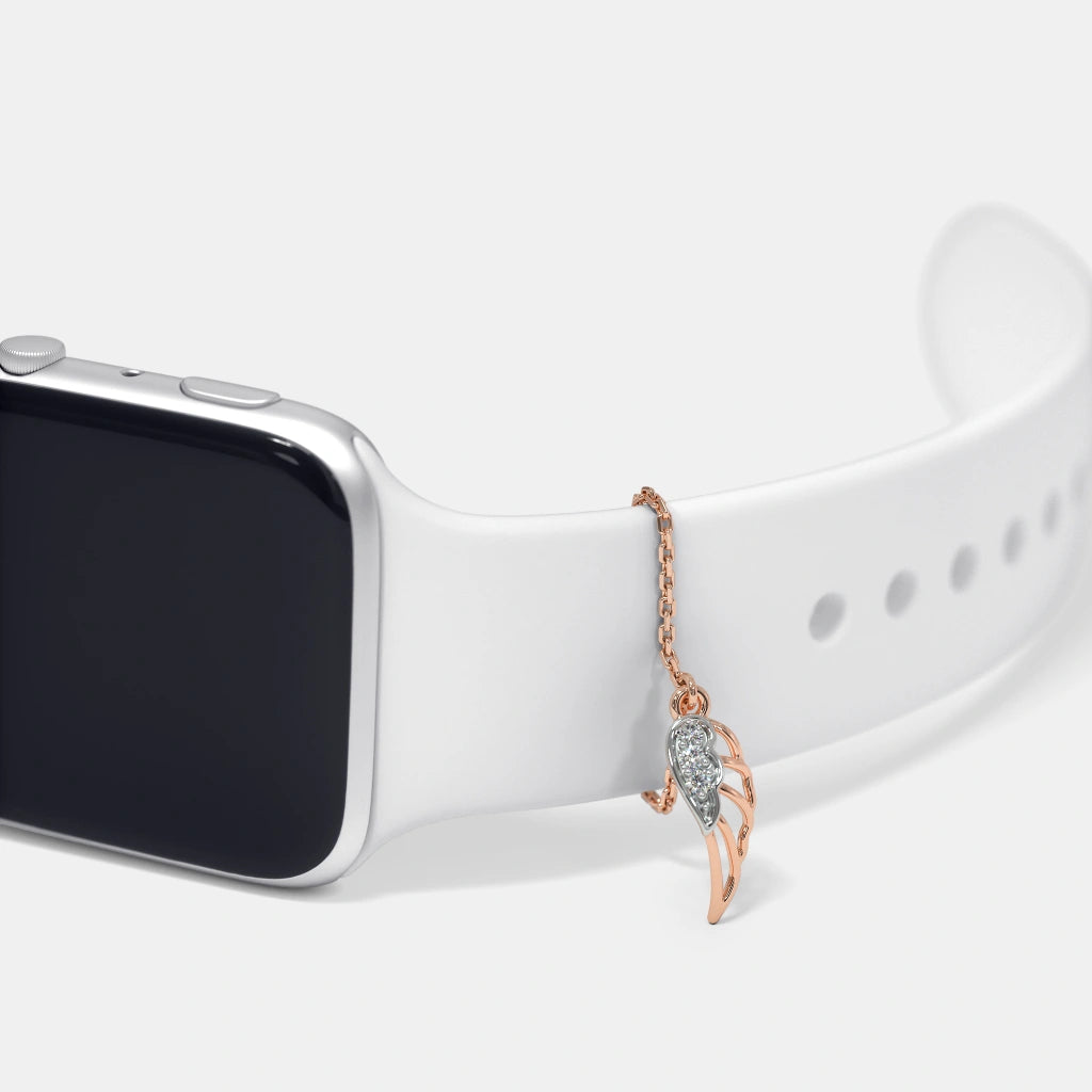 0.013 Ct Round watchAccessory with Purity of 18Kt