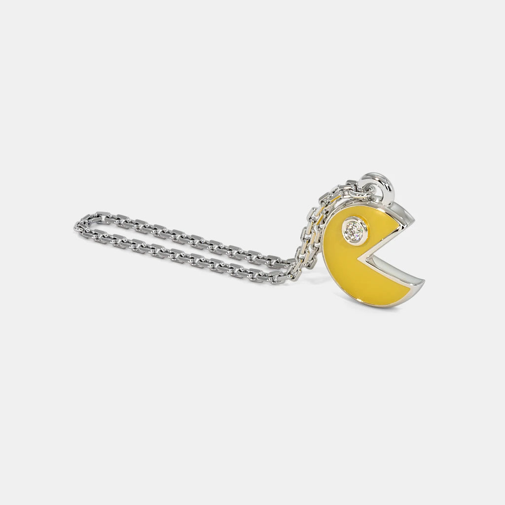 0.008 Ct Round watchAccessory with Purity of 14Kt