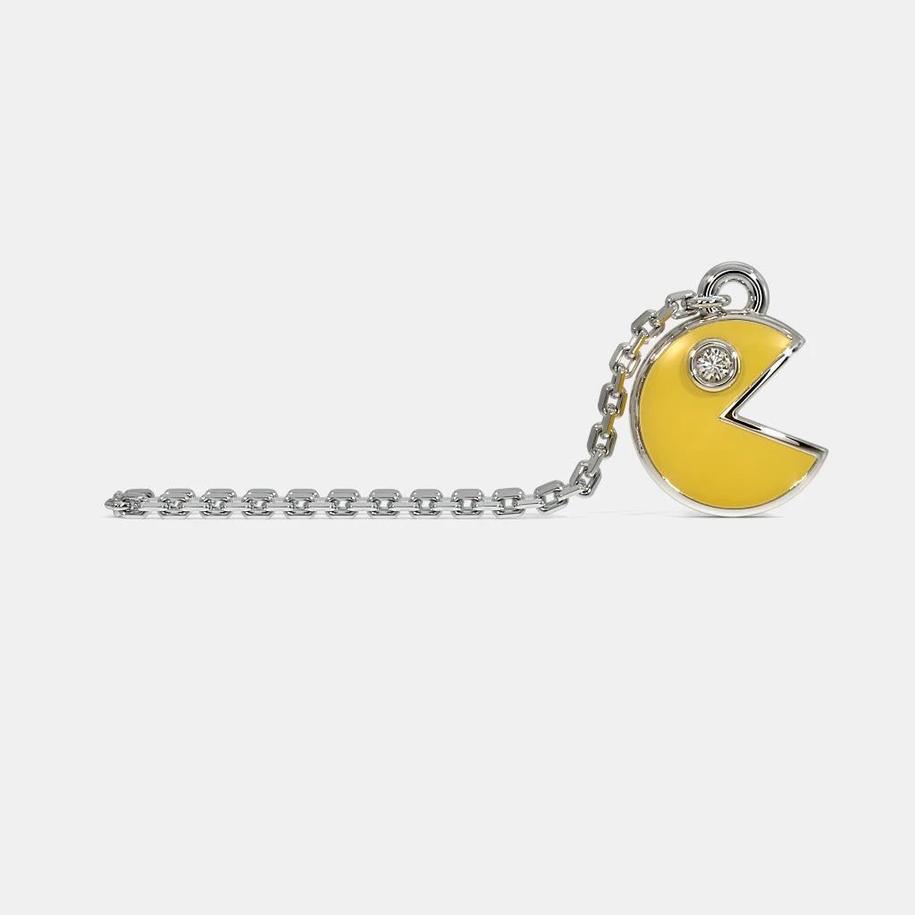 0.008 Ct Round watchAccessory with Purity of 14Kt