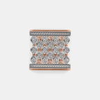 0.596 Ct Round watchAccessory with Purity of 18Kt