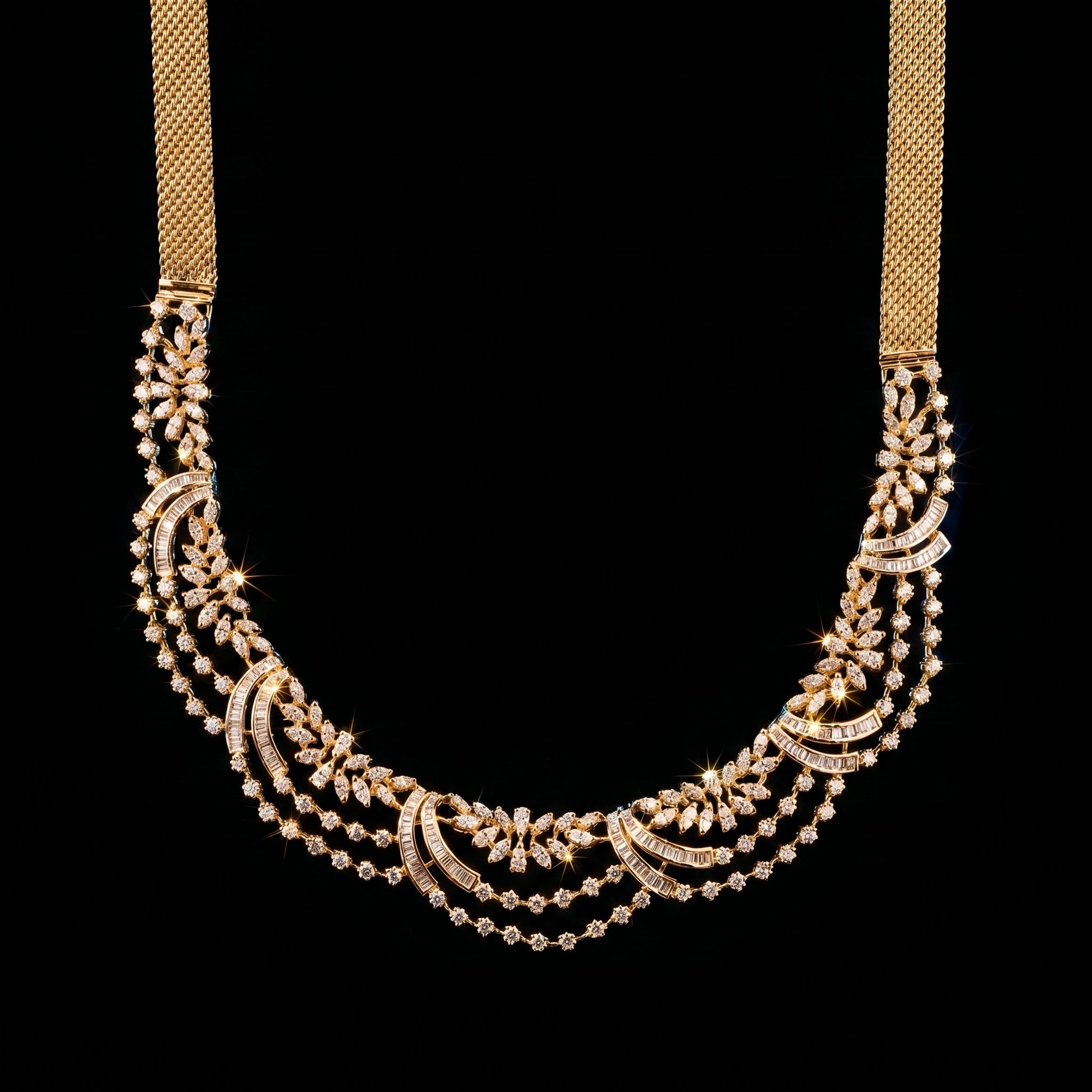 6.64Ct of Necklace With Purity of 14K