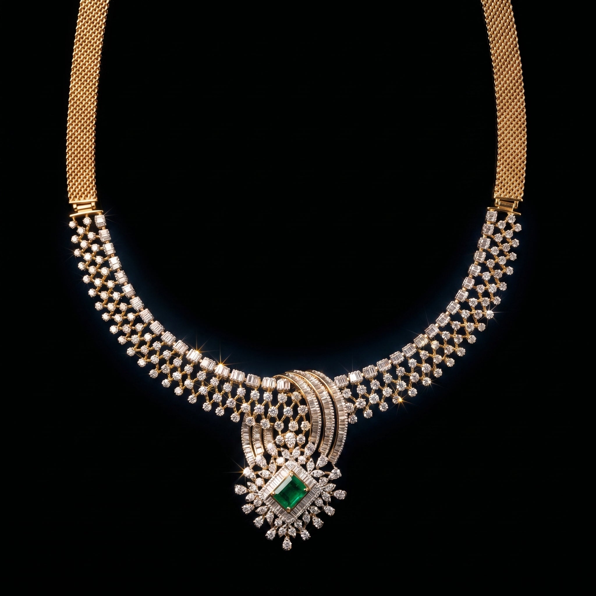 12.44Ct of Necklace With Purity of 14K