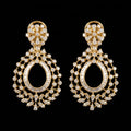 4.06Ct of Long Earring With Purity of 14K