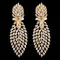 2.96Ct of Long Earring With Purity of 14K