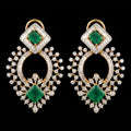 12.25Ct of Long Earring With Purity of 14K