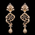 2.84Ct of Long Earring With the Purity of 14K