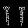 2.54Ct of Long Earring with the Purity of18K