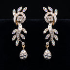 1.5Ct of Long Earring with the Purity of18K