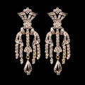 2.07Ct of Long Earring with the Purity of18K