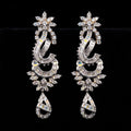 2.51Ct of Long Earring with the Purity of18K