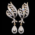 1.59Ct of Long Earring with the Purity of18K