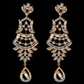 3.39Ct of Long Earring with the Purity of18K