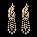 2.74Ct of Long Earring with the Purity of 14K
