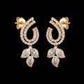 2.51Ct of Long Earring With the Purity of 14K
