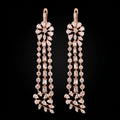 4.61Ct of Long Earring With the Purity of 14K