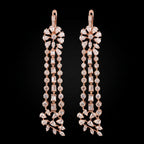 4.61Ct of Long Earring With the Purity of 14K