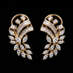 2.62Ct of Long Earring With the Purity of 14K