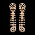 2.45Ct of Long Earring with the Purity of 14K
