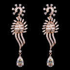 2.04Ct of Long Earring With the Purity of 14K