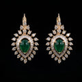 4.98Ct of Long Earring With the Purity of 14K